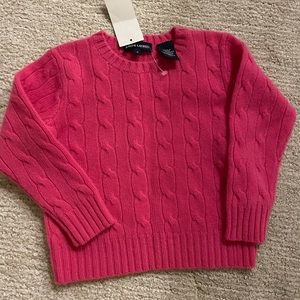 Ralph Lauren kids cashmere sweater size 2
